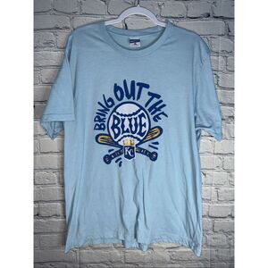 Charlie Hustle "Bring Out The Blue" Kansas City Royals T-shirt Men’s XL